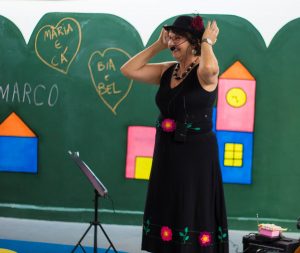 Junho Solidário movimenta o Museu dos Brinquedos e recebe contação de histórias com Luzimara Brandt e Míriam Rocha